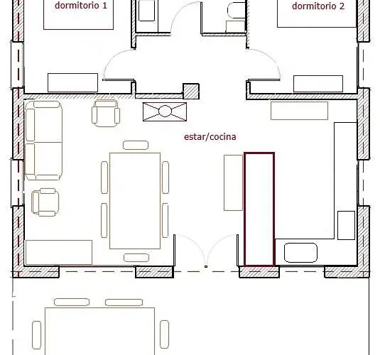 Сasa de vacaciones Mar De Encinas *